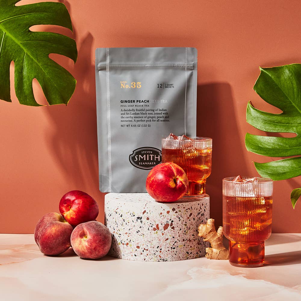 Ginger Peach Iced Tea: Singe Pouch